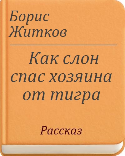 Как слон спас хозяина от тигра составить план