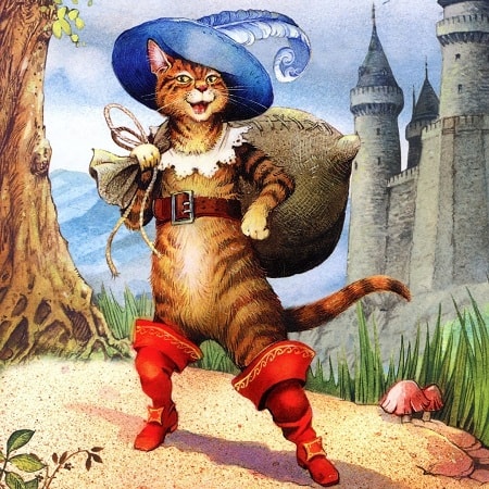 Иллюстрация к сказке Кот в сапогах