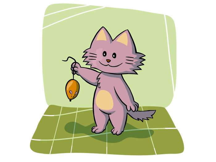 Иллюстрация к сказке Хитрый кот