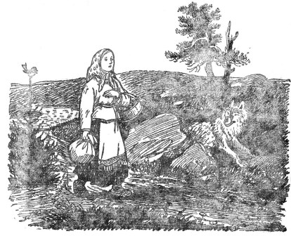 Иллюстрация к сказке Младшая сестрица